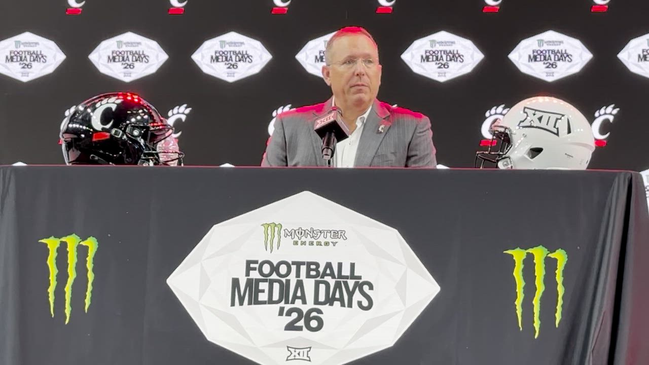 Cincinnati Head Coach Scott Satterfield Big 12 Media Days Main Stage