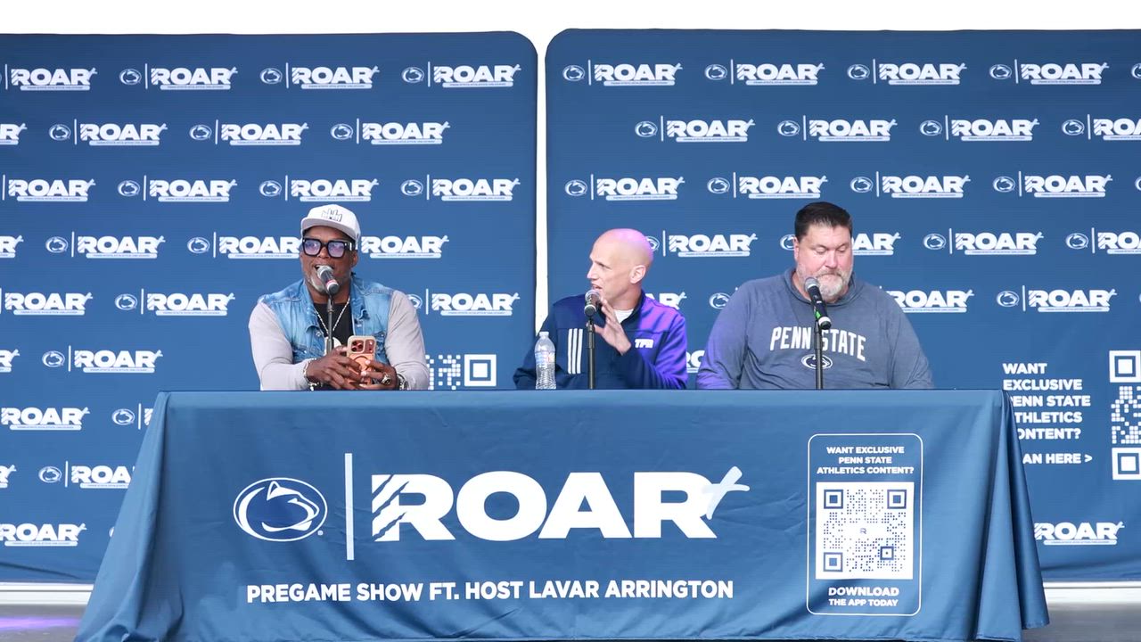 Roar+ Homecoming Pregame Show | Penn State vs. Wisconsin (ft. Lavar Arrington)