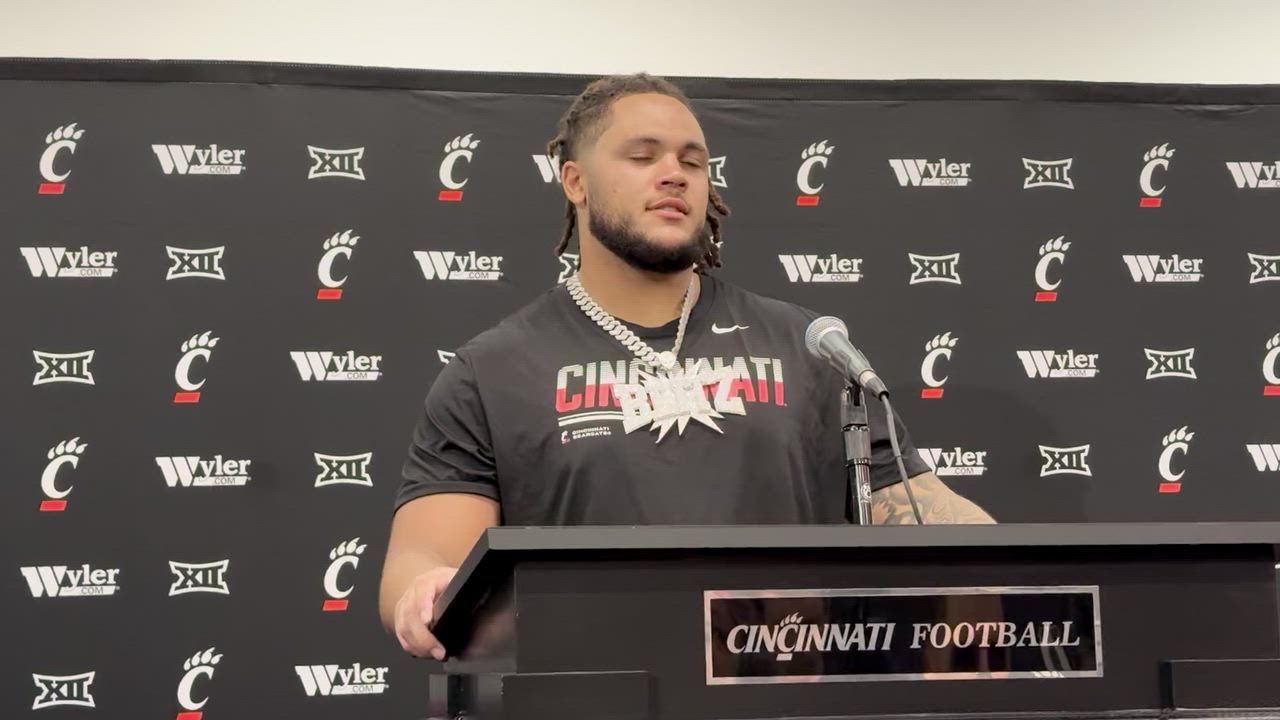Evan Tengesdahl reflects on Bearcats 34-15 win over BC
