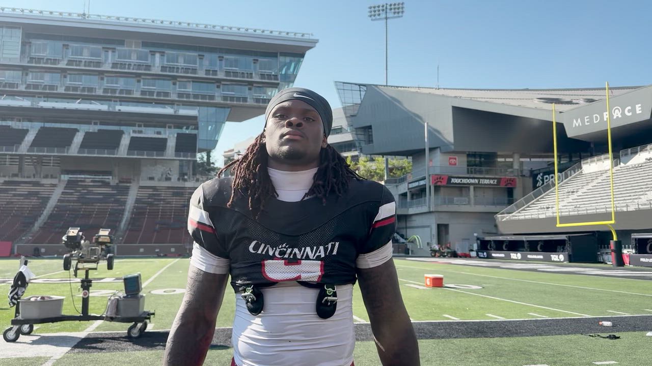 Bearcats ILB Damaine Wilson discusses Boston College