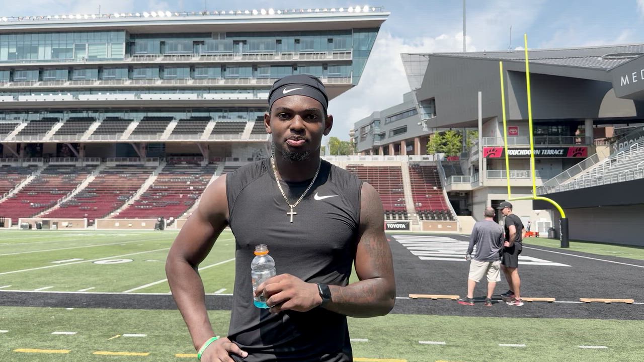 TFON speaks with Bearcats S MJ Cannon following Bearcats practice No. 2